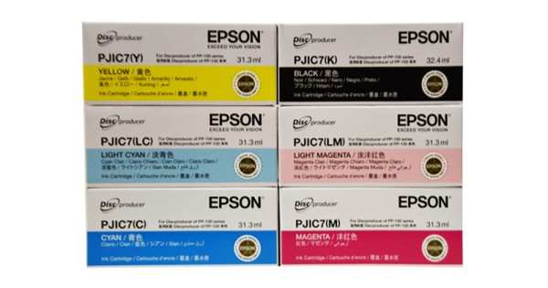 Lot 6 Encre Pigmentée JCxYGAP PJIC1 PJIC2 PJIC3 PJIC4 PJIC5 PJIC6 Cartucho De Tinta Cartouches